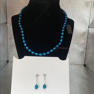 New Honora Turquoise Beaded Necklace.